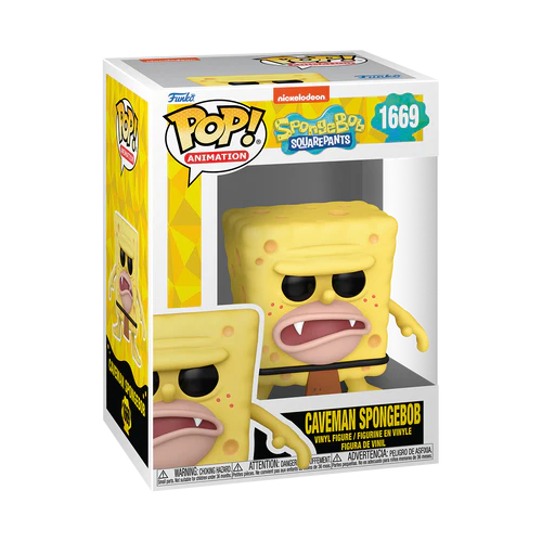 SPONGEBOB SQUAREPANTS - POP Animation N° 1669 - SpongeBob "Caveman"