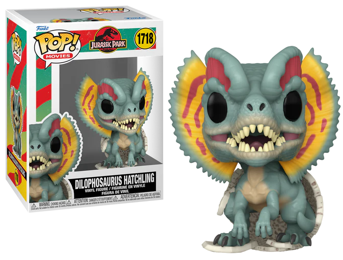 JURASSIC PARK HATCHLING - POP Movies N° 1718 - Dilophosaurus