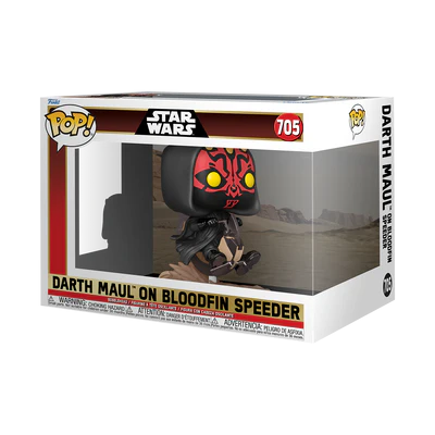 STAR WARS 1 - POP Ride DLX N° 705 - Darth Maul on Bloodfin