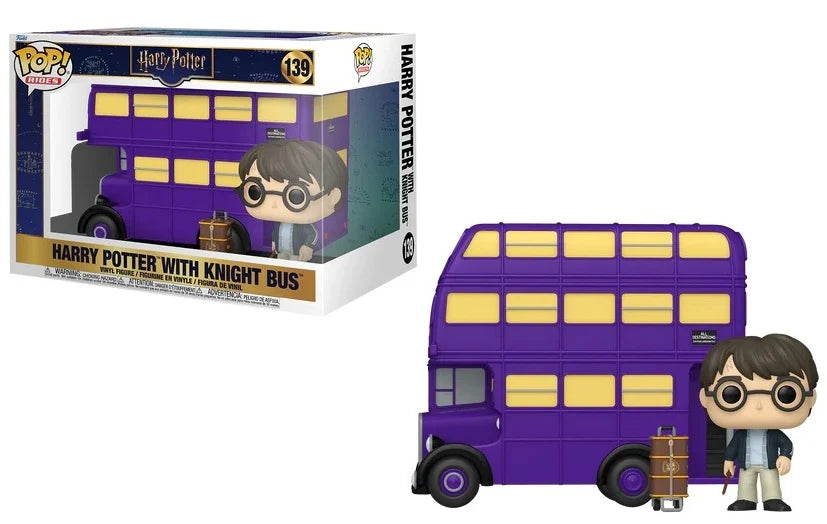 HARRY POTTER - POP Ride Super Deluxe N° 139 - Harry with Knight Bus