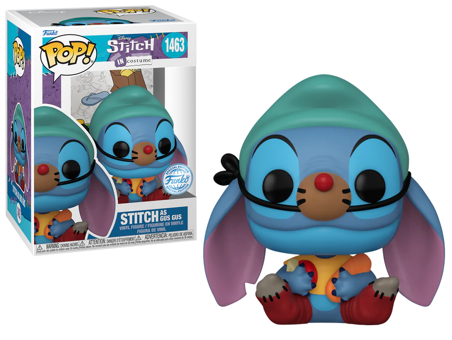 STITCH COSTUME - POP Disney N° 1463 - Gus Gus