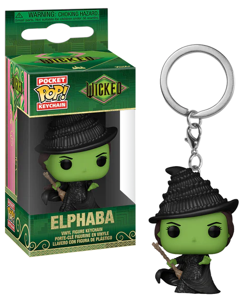 WICKED - Pocket Pop Keychains - Elphaba