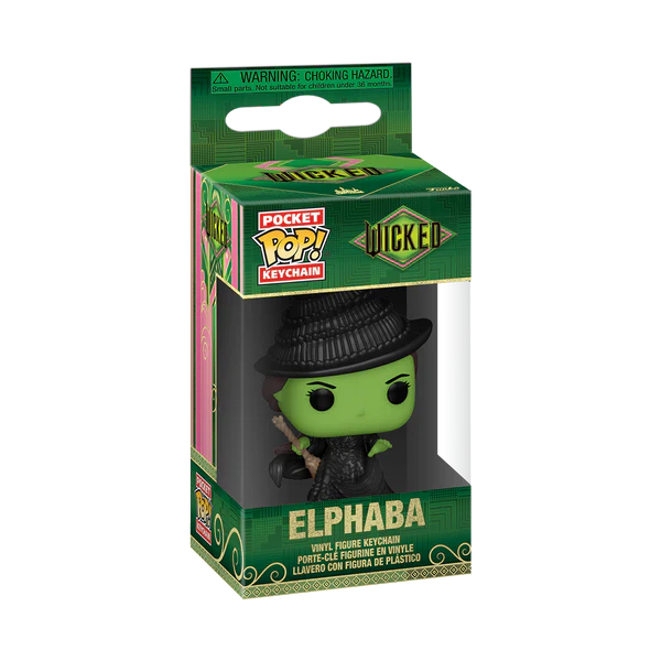 WICKED - Pocket Pop Keychains - Elphaba