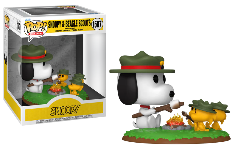 PEANUTS - POP Deluxe N° 1587 - Snoopy and Beagle Scouts