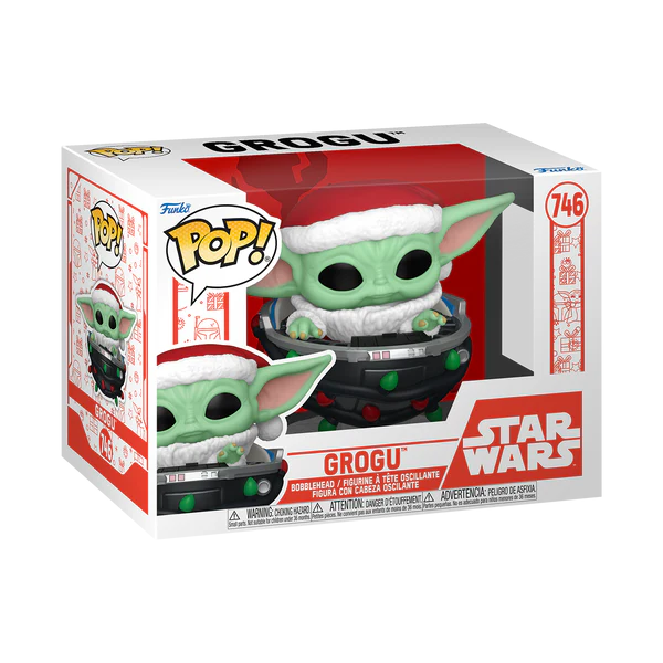 MANDALORIAN HOLIDAY - POP Star Wars N° 746 - Grogu