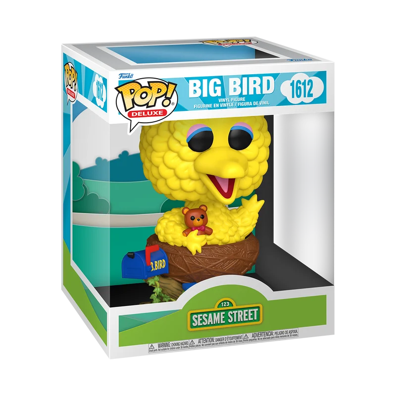 SESAME STREET - POP Deluxe N° 1612 - Big Bird in nest