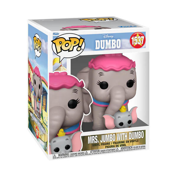 DUMBO - POP Super 6'' N° 1537 - Mrs. Jumbo avec Dumbo