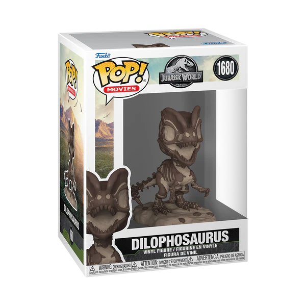 JURASSIC PARK FOSSIL - POP Movie N° 1680 - Dilophosaurus