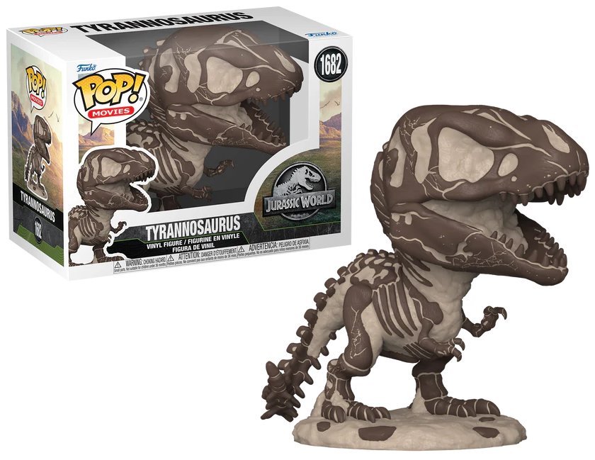 JURASSIC PARK FOSSIL - POP Movie N° 1682 - Tyrannosaurus