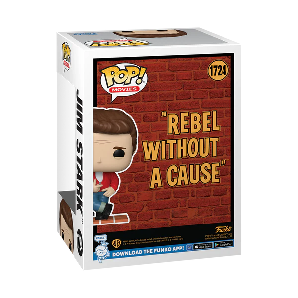 REBEL WITHOUT A CAUSE - POP Movie N° 1724 - Jim Stark