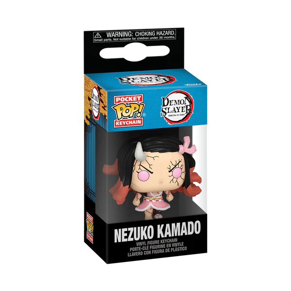 DEMON SLAYER - Pocket Pop Keychains - Nezuko (Demon Form)