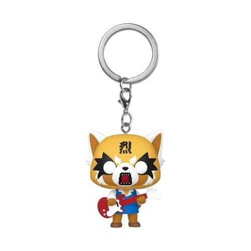 AGGRETSUKO - Pocket Pop Keychains - Aggretsuko with Guitar