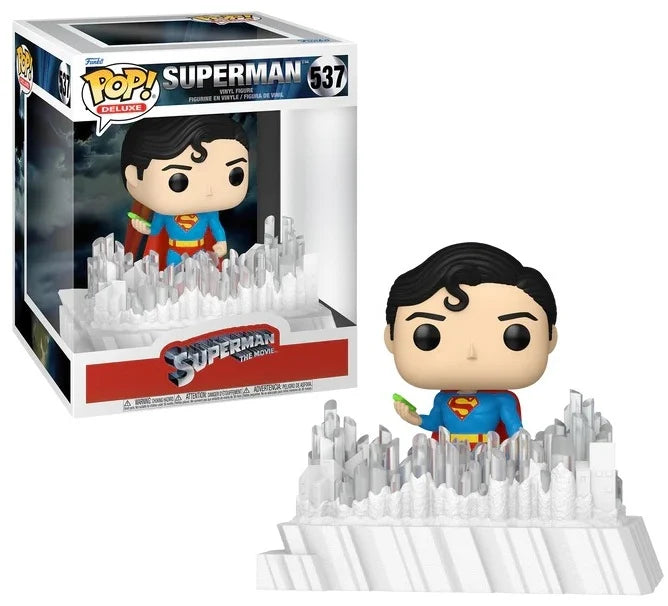 SUPERMAN (1978) - POP Deluxe N° 537 - Superman (Fortress of Solitude)