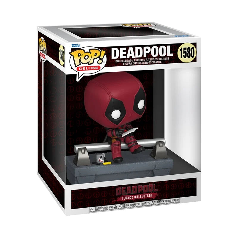 DEADPOOL - POP Deluxe N° 1580 - Deadpool on bridge