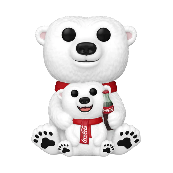 COCA-COLA - POP & Buddy N° 241 - Coca-Cola Polar Bear with Cub