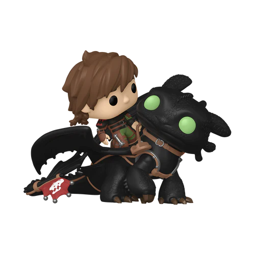 HOW TO TRAIN YOUR DRAGON - POP Ride DLX N° 123 - Hiccup with Toothless