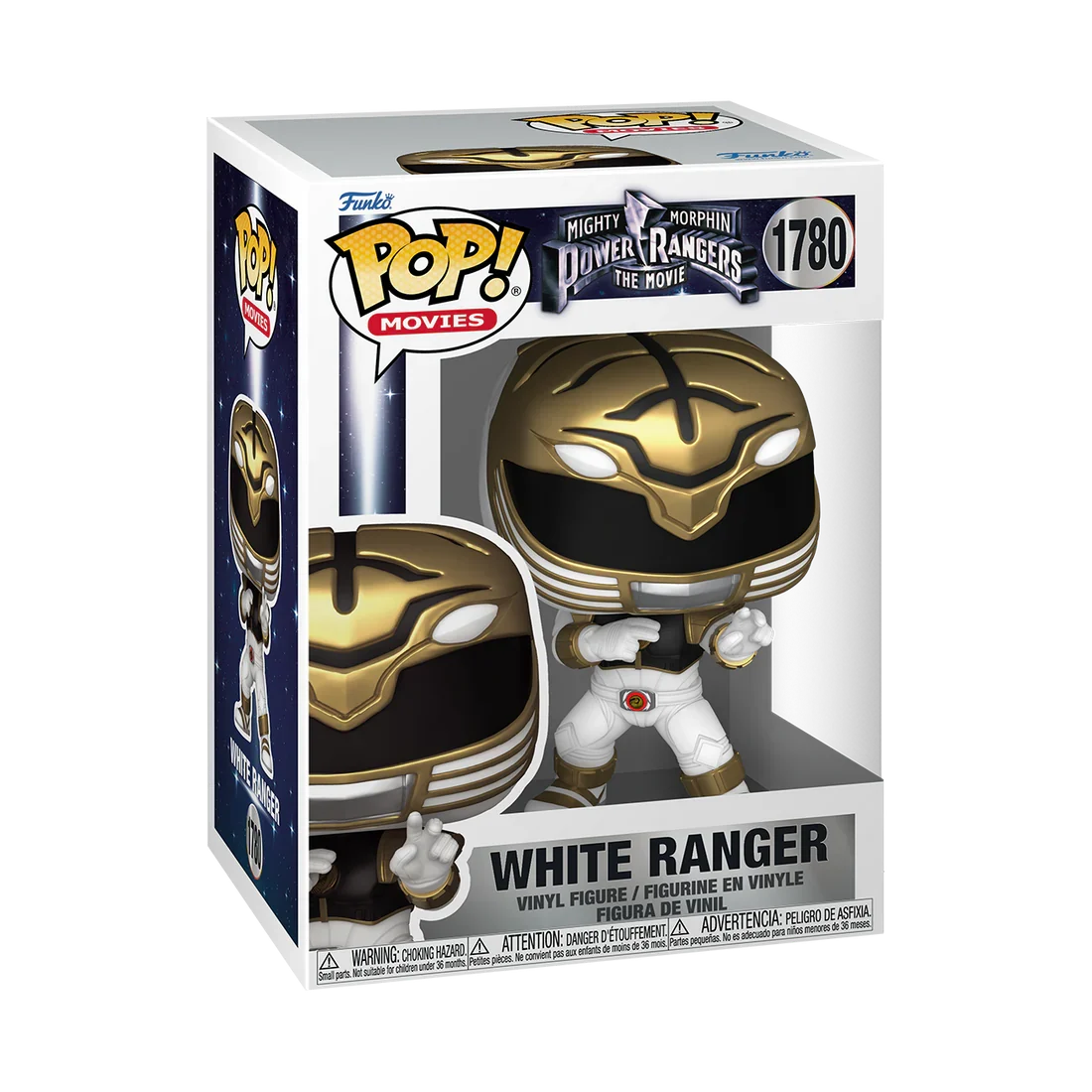 POWER RANGERS - POP Movies N° 1780 - White Ranger