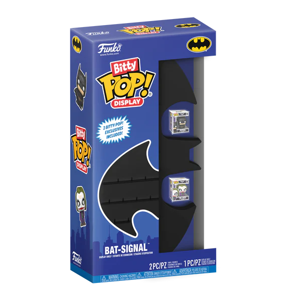 BITTY POP Display - Batman Signal w/2 Exclusive Bitty Pop