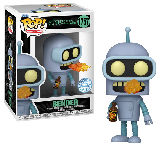 FUTURAMA - POP TV N° 1757 - Bender with Chase (GW)