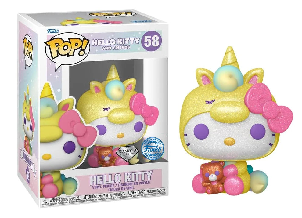HELLO KITTY - POP Sanrio N° 58 - Hello Kitty (Diamond)