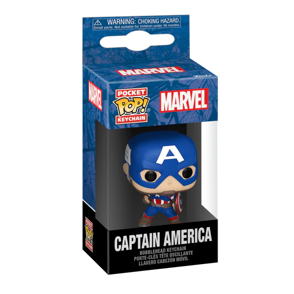 MARVEL NEW CLASSICS - Pocket Pop Keychains - Captain America