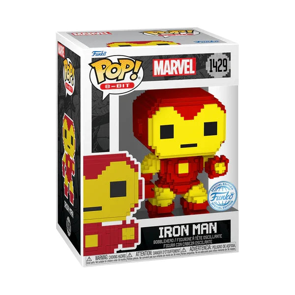 8-BIT - POP Marvel N° 1429 - Iron Man