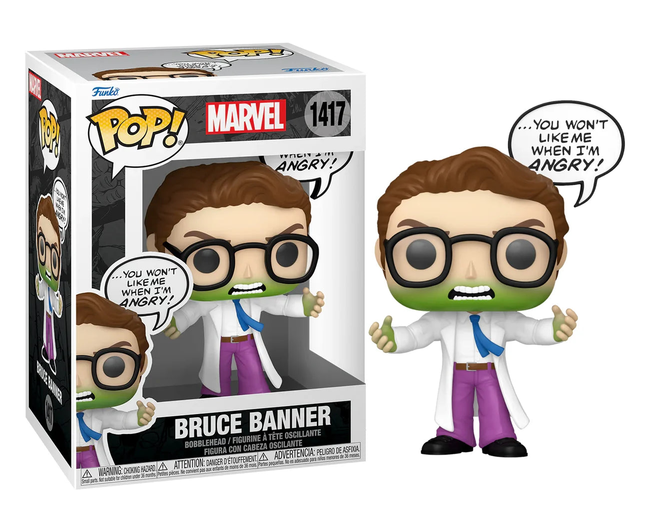 MARVEL - POP Heroes N° 1417 - Bruce Banner