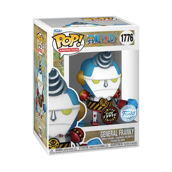 ONE PIECE - POP Animation N° 1776 - General Franky with Chase (GW)