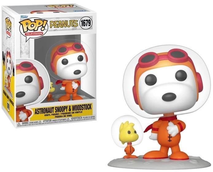 PEANUTS - POP Television N° 1679 - Astronaut Snoopy and Woodstock