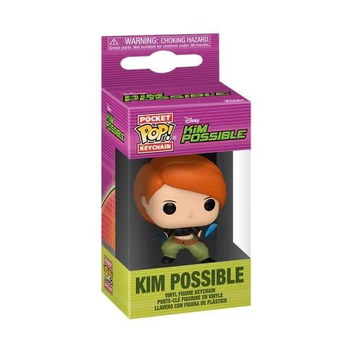 KIM POSSIBLE - Pocket Pop Keychains - Kim