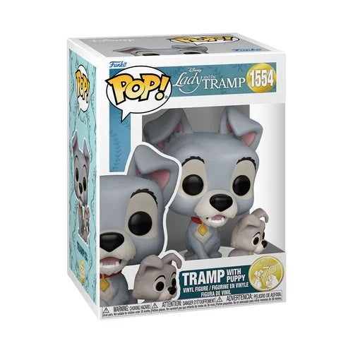 LADY AND THE TRAMP - POP Disney N° 1554 - Tramp with puppy