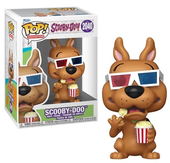 SCOOBY DOO - POP Animation N° 2040 - Scooby Doo (Lunettes 3D)