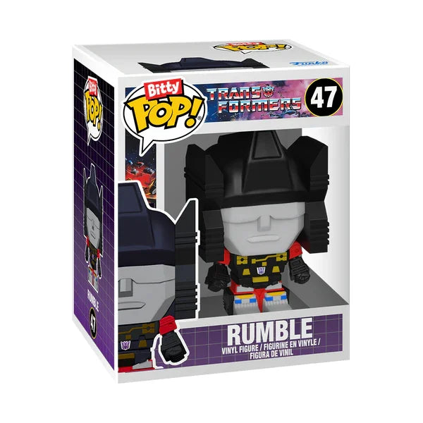 TRANSFORMERS - Bitty Bots - Soundwave with Rumble