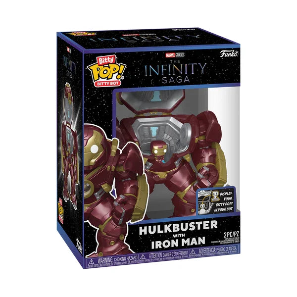 MARVEL - Bitty Bots - Hulkbuster with Iron Man
