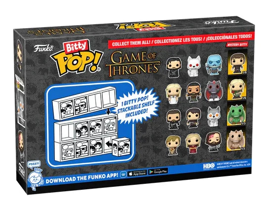 GAME OF THRONES - Bitty Pop 4 Pack 2.5cm - Khaleesi