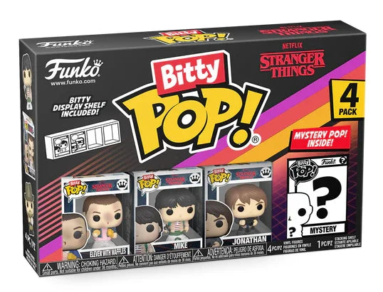 STRANGER THINGS - Bitty Pop 4 Pack 2.5cm - Eleven