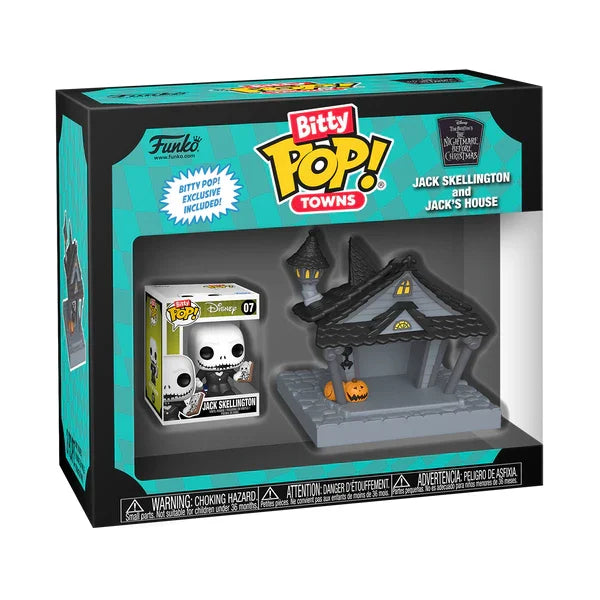 NBX - Bitty Pop Town - Jack Skellington and Jack's house