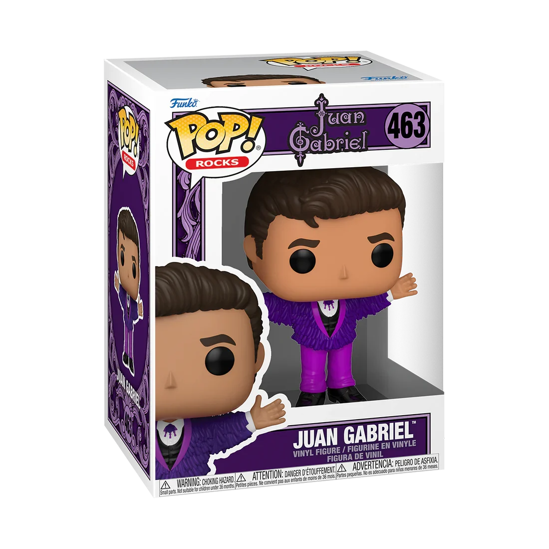 JUAN GABRIEL - POP Rocks N° 463 - Juan Gabriel Purple Outfit