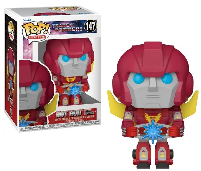 TRANSFORMERS - POP N° 147 - Hot Rod with Matrix