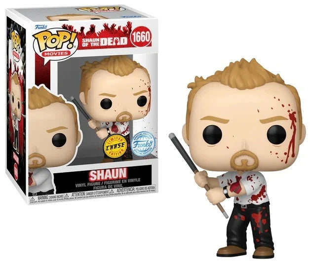 SHAUN OF THE DEAD - POP Movies N° 1660 - Shaun with Chase (BD)