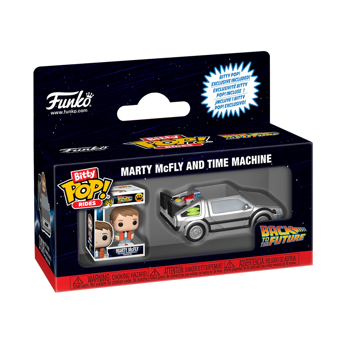 RETOUR VERS LE FUTUR - Bitty Pop Ride - Time Machine