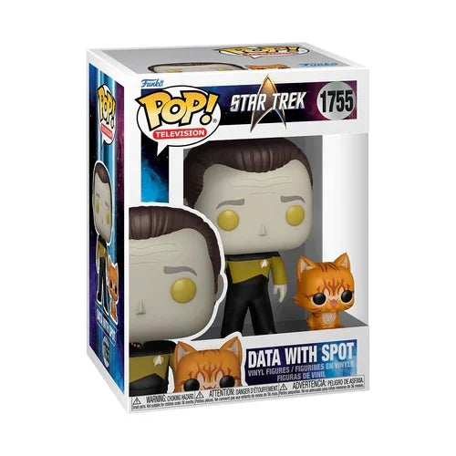STAR TREK THE NEXT GENERATION - POP & Buddy N° 1755 - Data with Spot