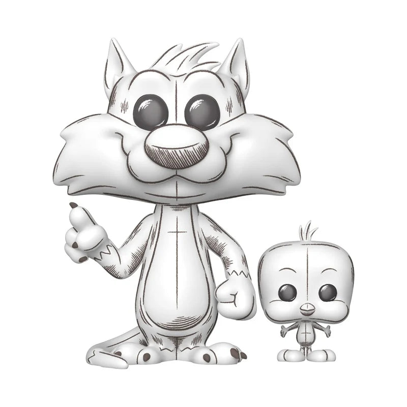 LOONEY TUNES - POP & Buddy N° 2013 -Sylvester & Tweety (Sketched Deco)