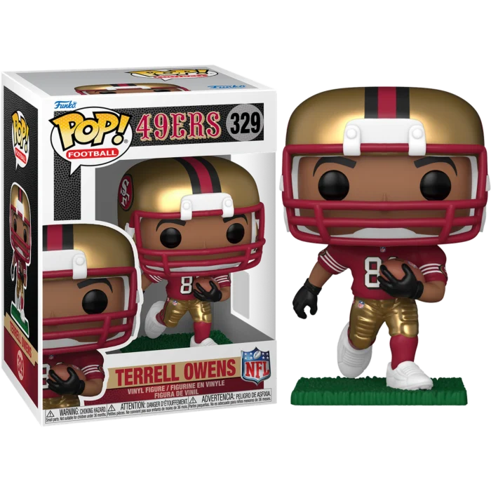 LEGENDS - POP NFL N° 329 - Terrell Owens (49ers)