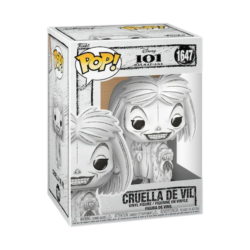 SKETCHED - POP Disney N° 1647 - Cruella De Vil