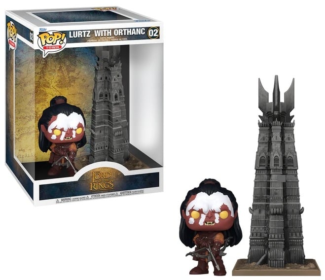 LE SEIGNEUR DES ANNEAUX - POP TOWN N° 02 - Lurtz avec Orthanc