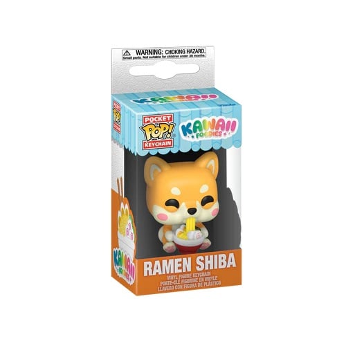 KAWAII FOODIES - Pocket Pop Keychains - Ramen Shiba