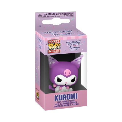 KUROMI 20EME ANNIVERSAIRE - Pocket Pop Keychain - Kuromi