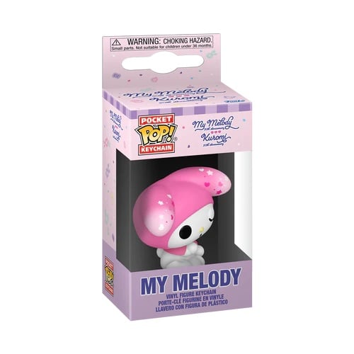 MY MELODY 50EME ANNIVERSAIRE - Pocket Pop Keychain - My Melody