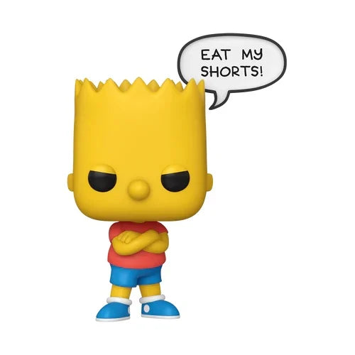 THE SIMPSONS - POP Sayings N° 1742 - Bart (Eat my shorts!)